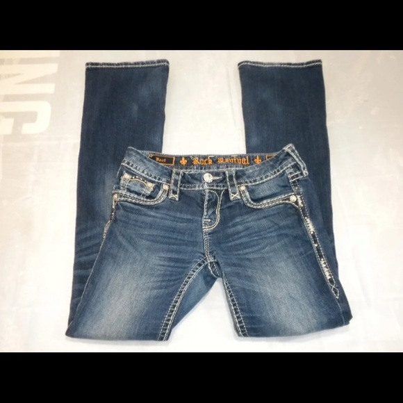 Rock Revival size 26 Noho bootcut bling jeans - Picture 3 of 9